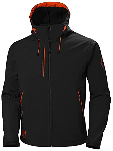 HH Workwear Unisex Chelsea Evolution Hooded Softshell Jacket Helly Hansen Workwear (pack of 1)