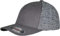 Flexfit Unisex Trucker Melange Mesh Baseball Cap, Black/Greymelange, L/XL