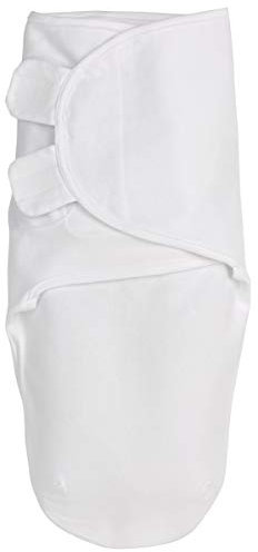 Meyco Baby Uni Pucksack, Erstausstattung Neugeborene (Pucktuch für Babys ab 4-6 Monaten, weicher Schlafkomfort, 100% Baumwolle, atmungsaktiv, Einschlafhilfe), Weiß