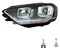 Halogen Scheinwerfer links H7 schwarz für Sportsvan inklusive OSRAM Lampen mit Elektromotor