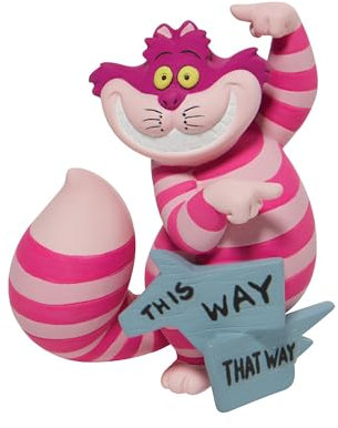 Disney Showcase Collection This Way Cheshire Cat Figurine