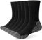 Crew Sportsocken Herren 43-46 Professionell Gepolstert Wandersocken 6 Paar Atmungsaktiv Laufsocken Trekkingsocken Baumwolle Tennisocken Arbeitssocken Cushioned Training Socken 39-42 35-38 47-50