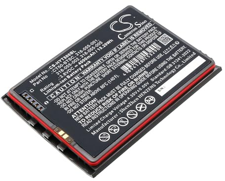 TCTK Akku 4000mAh Kompatibel mit [Dolphin] CT40, CT40XP, für [Honeywell] CT40, CT40XP Ersetzt 318-055-001, 318-055-002, 318-055-005, 318-055-011, 318-055-067, CT50-BTSC