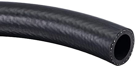 sourcing map 19mm(3/4) ID Fuel Line Hose, 27mm(1 1/16) OD 10ft Oil Tubing Black for Small Engines