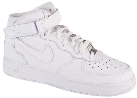 Nike Force 1 Le (PS), Scarpe da Basket, White/White, 34 EU