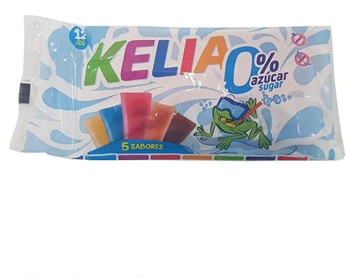 Kelia Sin Azúcar - Display de 15 Bolsas - 180 Unidades