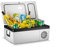 XIAOLIN Car Fridge 15 Litre Mini Fridge 12/24v Car Refrigerator Portable Camping Fridge Freezer Electric Cool Box,-20℃ To 10 ℃
