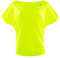 WINSHAPE Damen Super Leichtes Functional Dance-top Dt101 T-Shirt, Neon-gelb, M EU