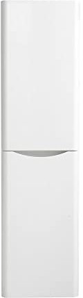 Eaton White Tall Storage Cabinet Storage Unit Wall Mounted Bathroom Cupboard Right Hand