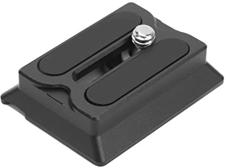Placa de Liberación Rápida de Metal, Placa de Zapata Rápida con Placa de Montaje de Trípode de Tornillo de Cámara de 1/4 ''-20 para Ronin Rsc2 Rs2 Rs3 Estándar