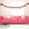 Valentinstag Banner | Happy Valentine's Day Brief Banner Girlande Dekoration | 18 Stück Buchstaben hängende Schnur Girlande für Valentinstag Dekorationen