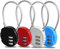 Laughhe Candados Combinación 4 Pcs Candado Combinado de 3 Dígitos Candado Casillero Candado Numerico Candado 3 Digitos Candado 3 Digitos Pequeño