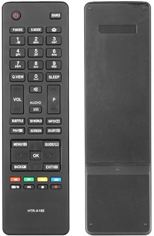 Telecomando HTR-A18E Compatibile Con Haier LED LCD TV LE22M600CF LE24M600C LE24M600CF LE24B8000T LE28M500C LE28M600C LE28F6600C LE28F6000T LE29G690C LE32M600C Sostituzione Controllore