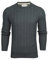 Xact Men's Sustainable Cotton Rich Cable Knit Jumper (Navy) XL