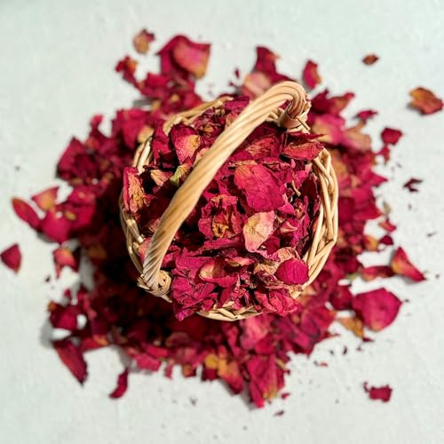 Natural Petal Confetti - 1 Litre - Pink Carola Rose - Biodegradable (478)