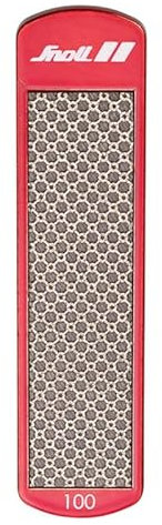 SNOLI Sport Diamond File Crystal 100 mm, Körnung 100 Zubehör, Mehrfarbig (Mehrfarbig), Einheitsgröße