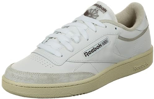 Reebok Unisex Club C 85 Sneaker,Chalk Weatheredwhite Vintagech,37.5 EU
