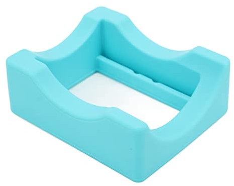 Non Slip Silicone, in Slot for Bottle Crafting Decoration Cu PCradle Cup Cradle Holder with Built (Blue)