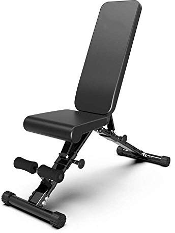 Xiaoxu Verstellbare Hantelbank, Multifunktions-Sit-Up-Board für zu Hause, Bauchmuskel-Fitnessgerät, Klappbank