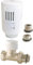 SOMATHERM FOR YOU, Robinet thermostatique T303 droit universel 3/8 ou 1/2, compatible M30x1,5, contrôle précis de la température, design épuré, installation facile et étanchéité parfaite
