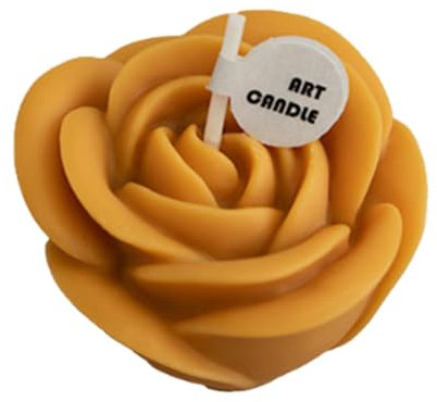 Bougie Aux Fleurs De - Bouquet De Bougies Roses, Bougeoirs Avec | Bougies Romantiques Pour Aromathérapie Avec Fleurs De, Bougie Parfumée En Forme De Saint Décorations En C