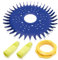 W69698 Diaphragme de nettoyeur de piscine, W70329 Jupe, W70327 Coussin de pied de rechange pour aspirateur de piscine Zodiac Baracuda G2, G3, G4 W70329 W83277 W70464