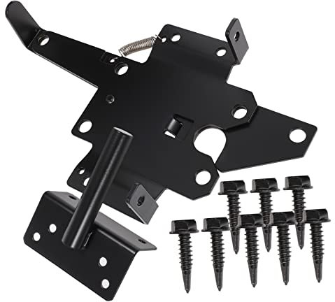 DIYEAH De Puerta Para Madera Pestillo Resistente Para Puertas De Madera y De Jardín Fácil Instalación