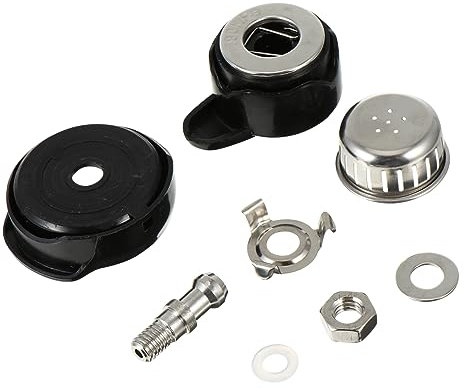 IMIKEYA Válvula De Escape para Eléctrica Negra, Repuesto Sellado Resistente, Accesorio Funcional para Cocina Doméstica