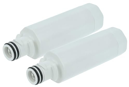 vhbw 2X Fridge Water Filter Compatible with LG GM-J267SLRN.APZCCLM, GM-J267SQRN.AMCFMXM, GM-J267VSRN.ANSGLPR Refrigerator