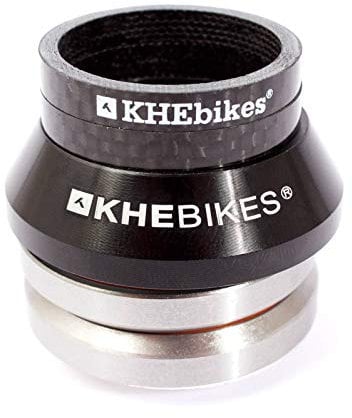 KHE BMX Headset Industrial Stored Black Laser Logo Only 78 g