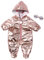 Baby Annabell Zapf Creation 701959 Deluxe Set Schneeanzug, Puppenkleidung 43 cm, metallic-Look