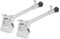 Alomejor 1 Paar Drum Spurs Eisenbeschichtung Metall Anti-Skid & Anti-Rust Stabile Bass Drum Stands Spurs Beine für Precussion Instrument