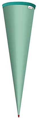 ROTH Schultüten-Rohling zum Basteln Mint - 70 cm rund - mit Rot(h)-Spitze ohne Verschluss