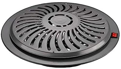 UNIVERSALBLUE | Brasero halogène | 900 W | Chauffage en Acier Inoxydable | 3 puissances | 2 éléments Chauffants | Système de sécurité