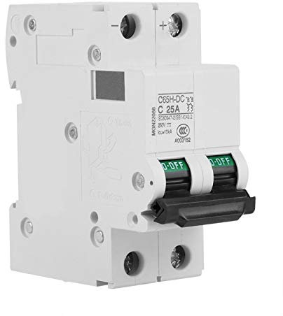 Interruttore di circuito a bassa tensione, interruttore di circuito CC, interruttore di circuito a chiusura rapida solare CC 250 V facile da usare per a griglia di(25A)