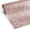 WELTRXE Chemin de Table en Tissu Non-Tissé Décoratif Rose Gold Métallisé, Courroie Décoration de Table Elégante 23cm pour Fêtes, Célébrations, Mariages (Or Rose, 23cm x 25m)