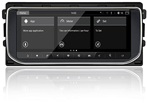 MOOKAKA Autoradio 1 Din Android 10 GPS Navigation Kopfeinheit für Land Rover Range Rover Executive L405 2013-2016 Multimedia Player Unterstützung Wireless Carplay DSP 10.25 Zoll HD 1080P (4+64GB)