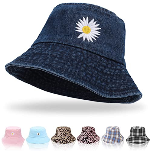 Keho Fischerhut Damen Bunt - Unisex Sonnenhut Bucket Hat Fischerhut Sommerhut Hut Sonnenhut Adumbral Hut for Damen Herren