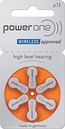Powerone Hörgerätebatterien Typ 10 13 312 675 (120x Typ 13 orange)