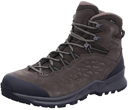 LOWA Stiefel mittel EXPLORER II GTX MID schiefer/oliv, 42
