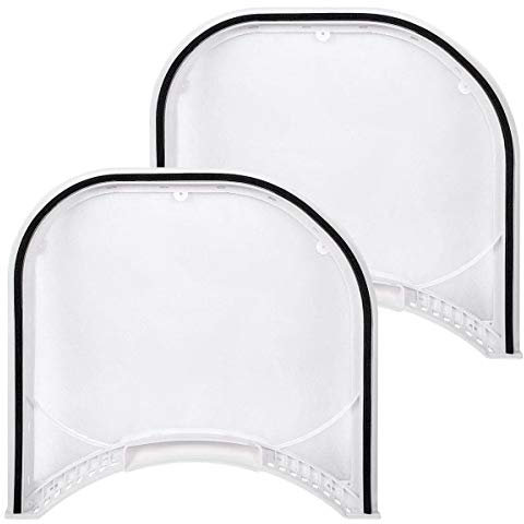 Spamietz - Juego de 2 filtros para secadora con junta de fieltro para LG 5231EL1003B DLE2512W DLE2514W