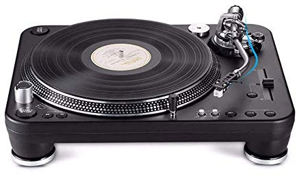 Record Player Turntable for Vinyl Records 3 Speeds of 33/45/7 8 Speed Vinyl Record Player Two-button Start-stop Button S-shaped Tone Arm Direct Drive Low Distortion Festival Gift for Your Dad and