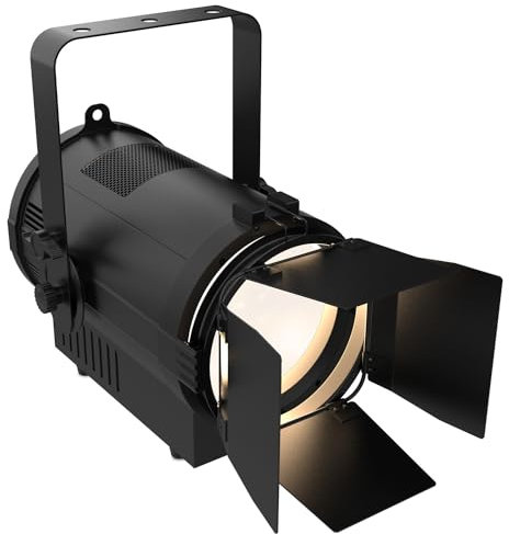 Audibax Pro Joliet 100 Zoom - Foco LED para Escenario - Fuente de Luz LED COB de 100W - Luces de Efecto con Zoom Motorizado de 25/65º - Iluminación para Teatros, Discotecas, Eventos y Fiestas