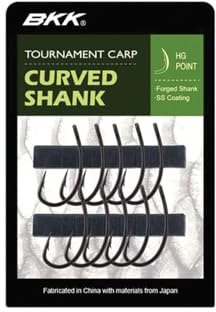 BKK Curved Shank #4 Karpfenhaken