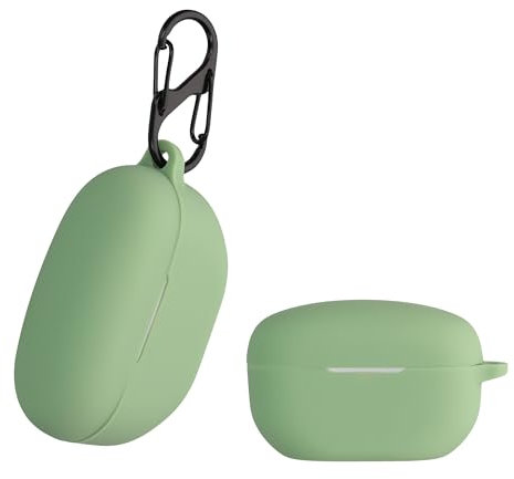 kwmobile Hülle kompatibel mit Sony WF-1000XM5 Hülle - Kopfhörer Case - TPU Silikon Cover - Schutzhülle in Grün