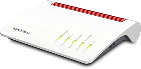 AVM FRITZ!Box 7590 internationale Version (WLAN AC+N Router, DSL/VDSL,1.733 MBit/s (5GHz) & 800 MBit/s (2,4 GHz), bis zu 300 MBit/s, WLAN Mesh, Media Server) (Generalüberholt)