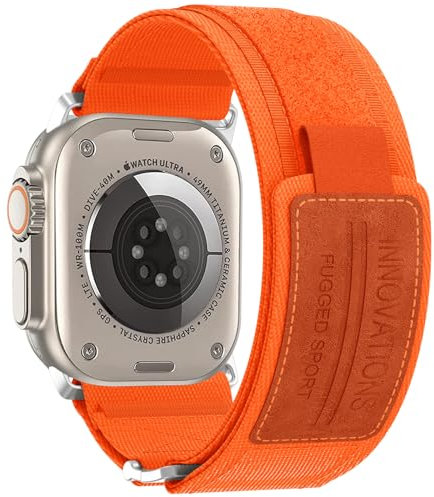 Nylon Cinturino Compatibile con Apple Watch Ultra 2 49mm, Bracciale Traspirante per iWatch Ultra Uomo