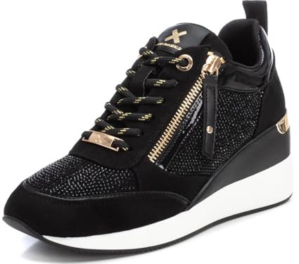 XTI Damen 142957 Sneaker, Schwarz, 40 EU