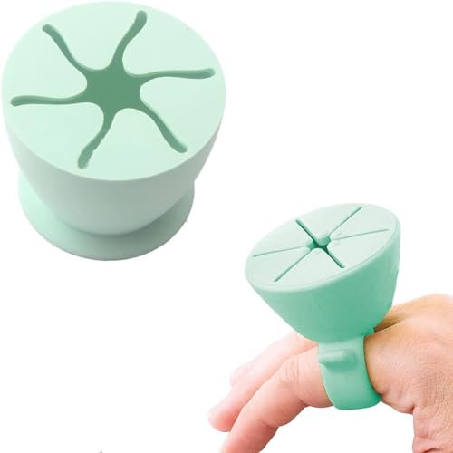 Rosojodg Unkraut-Sammler, Vinyl-Silikon-Schablone, 2 Stück