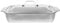 ABOOFAN Stainless Steel Roasting Pan with Handle and Cover Lid, Heavy Duty Rectangular Grilled Fish Plate Oven Baking Tray Cookie Sheet Dish for Barbecue Silver